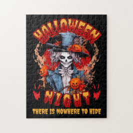 Puzzle La Nuit D'Halloween Il N'Y A Nulle Part Où Se Cach