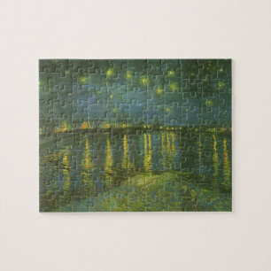 Puzzle La Nuit étoilée sur le Rhône de Vincent van Gogh