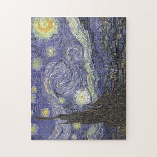Puzzle La nuit étoilée Van Gogh 1889