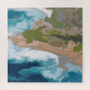Puzzle La peinture côtière de Californie