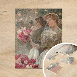 Puzzle La Peony Girl   Childe Hassam
