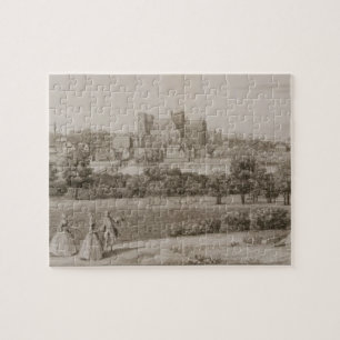 Puzzle La perspective du sud-est de Rippon, 1731-48