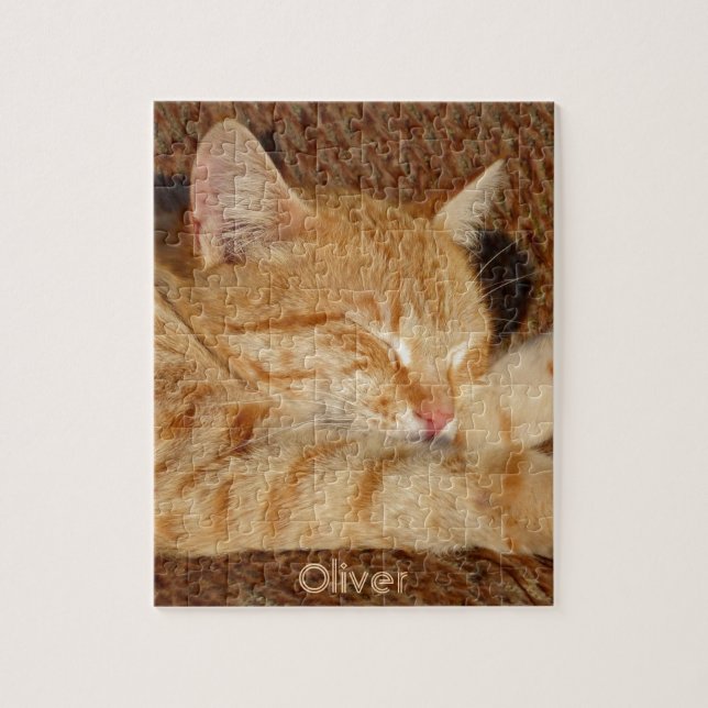 Puzzle La photo de l'animal familier personnalisé (Vertical)