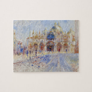 Puzzle La Piazza San Marco, Venise, 1881 (huile sur toile