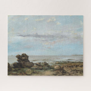 Puzzle La plage de Trouville, Gustave Courbet