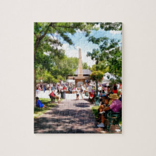 Puzzle La plaza Santa Fe Nouveau Mexique