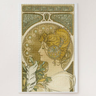 Puzzle La Plume d'Alphonse Mucha