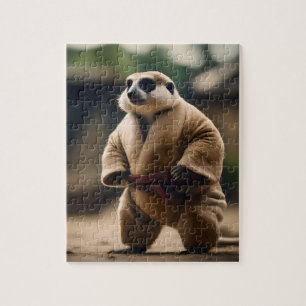 Puzzle La Puissante Meerkat : La Fusillade Du Sumo,