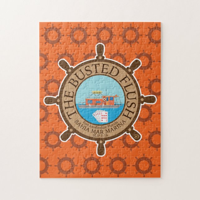 Puzzle La purée (orange) - (Vertical)