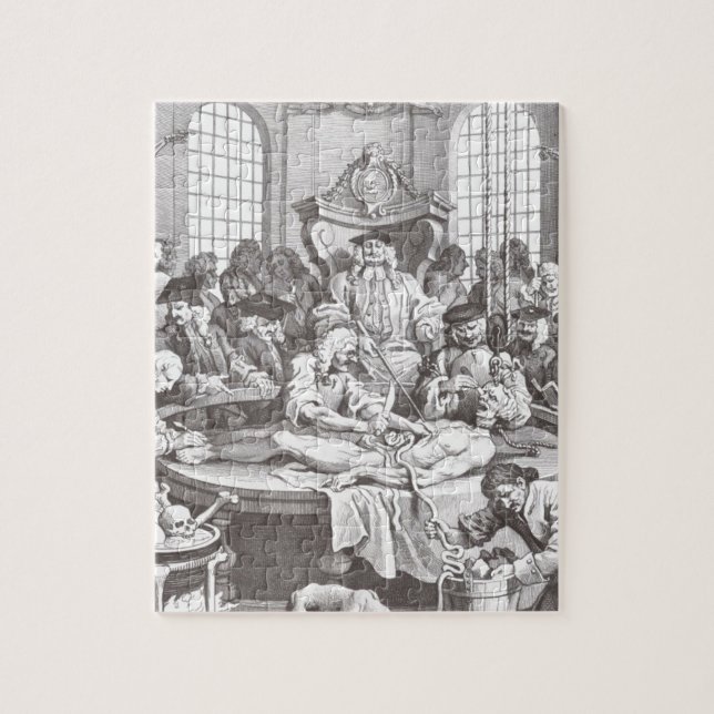 Puzzle La récompense de la cruauté par William Hogarth (Vertical)