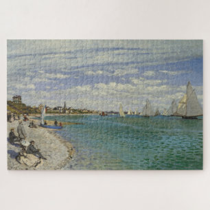 Puzzle La Régate à Sainte-Adresse de Claude Monet (1867)