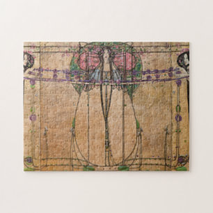 Puzzle La Reine de la Mai par Margaret Macdonald Mackinto