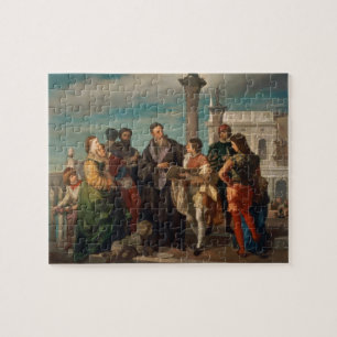 Puzzle La réunion entre Titian (1488-1576) et Verones