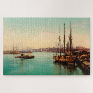 Puzzle La rivière Savannah Géorgie USA 1900