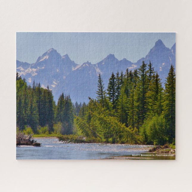 Puzzle La rivière Snake et Tetons grand - le Wyoming (Horizontal)
