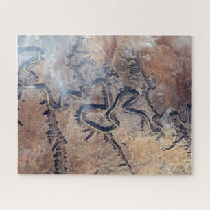 Puzzle La Rivière Verte Et Ses Canyons Tributaires Dans L