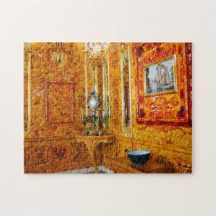 Puzzle La salle ambre, palais de Catherine, Russie
