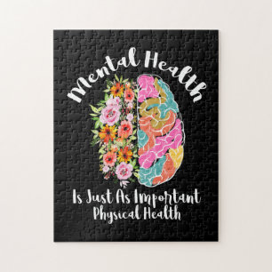 Puzzle La Santé Mentale Est Tout Comme La Santé Physique 