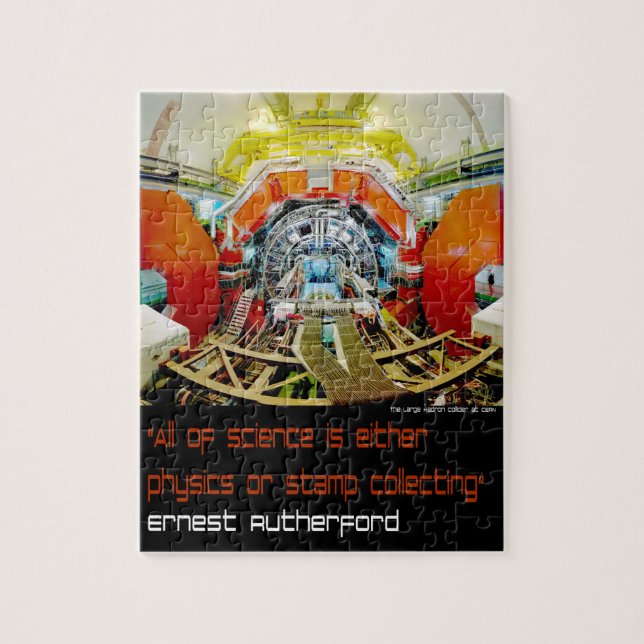 Puzzle La science est la physique ou la collecte de timbr (Vertical)