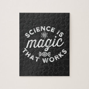 PUZZLE LA SCIENCE EST UNE MAGIE QUI FONCTIONNE