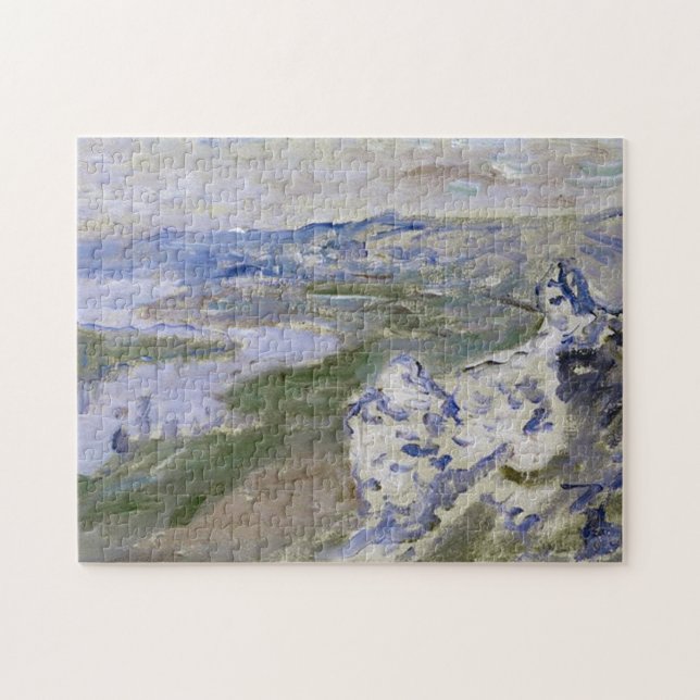 Puzzle La Seine de Heights Chantemesle Monet Art (Horizontal)