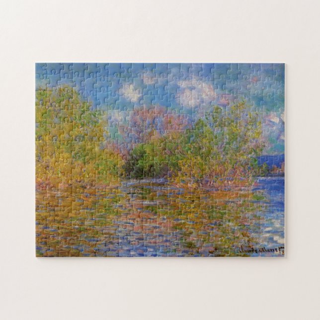 Puzzle La Seine près de Giverny Monet Art (Horizontal)