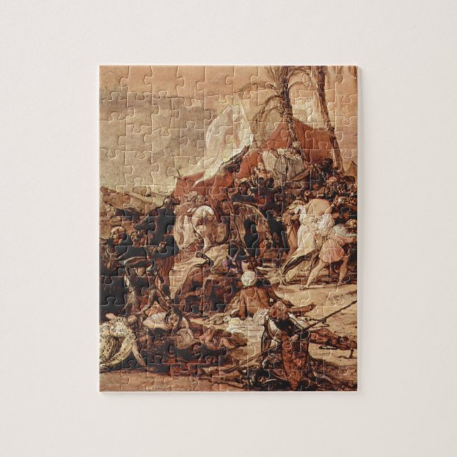 Puzzle La septième croisade contre Jérusalem par (Vertical)