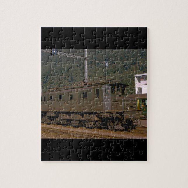 Puzzle La Suisse, SSB - Suisse Fed_Trains du monde (Vertical)