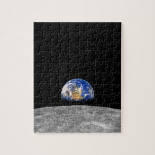 Puzzle La Terre se lève sur la Lune