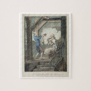 Puzzle La toilette du commis d'une mandataire, gravée par