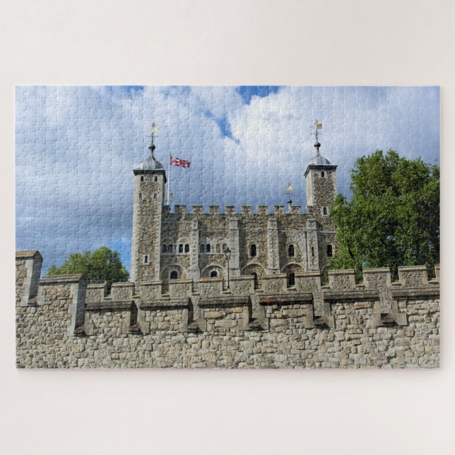 Puzzle La Tour Blanche - Tour de Londres - 20x30 pouces (Horizontal)