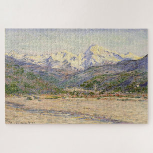 Puzzle La Vallée de la Nervia de Claude Monet (1884)