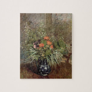 Puzzle La vie d'Alfred Sisley toujours des fleurs