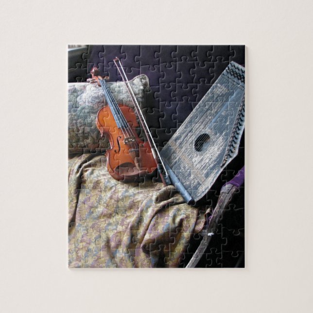 Puzzle La vie de filon-couche de violon (Vertical)
