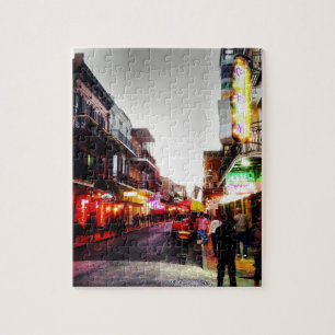 Puzzle la vie de nuit d'image.jpg la Nouvelle-Orléans