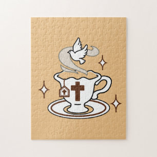 Puzzle La vie est douce avec Jésus - Christian Faith Tea