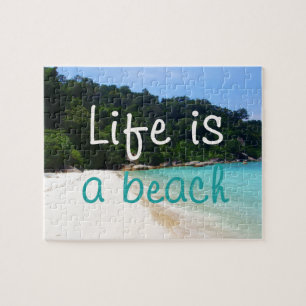 Puzzle La vie est une plage