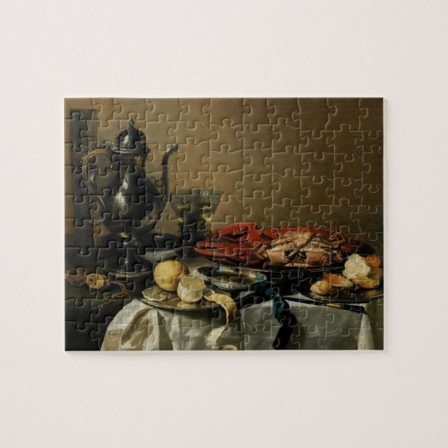 Puzzle La vie toujours, 1643 (huile sur le panneau) (Horizontal)
