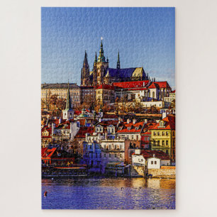 Puzzle La vieille ville de Prague. République tchèque.