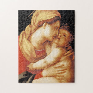 Puzzle La Vierge et l'Enfant par Jacopo Da Pontormo