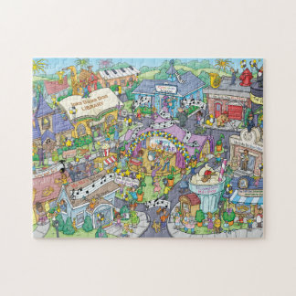 Puzzle La ville d'Inka Dinka Doo le jour de l'an
