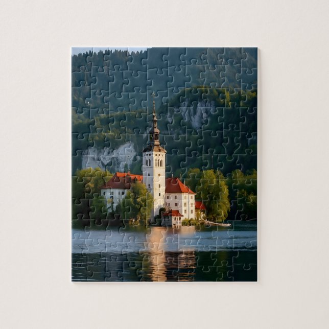 Puzzle Lac Bled, Slovénie (Vertical)