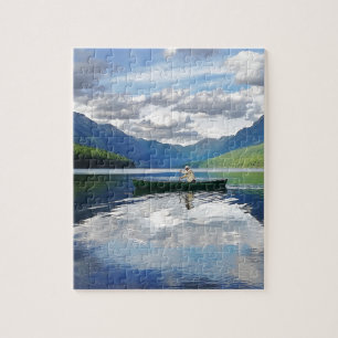 Puzzle Lac Bowman - Parc national des Glaciers Montana