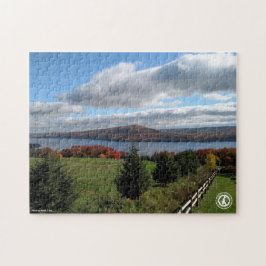 Puzzle Lac Canandaigua en automne