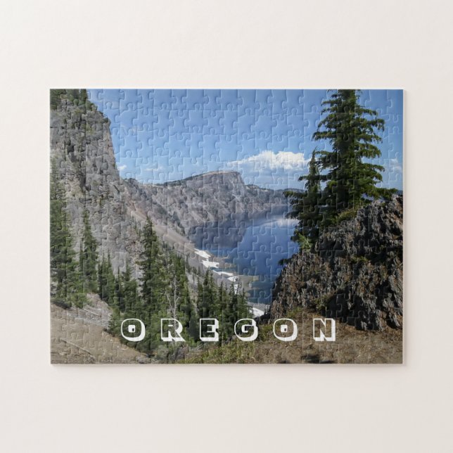 Puzzle Lac Crater, Oregon, photo Pittoresque (Horizontal)