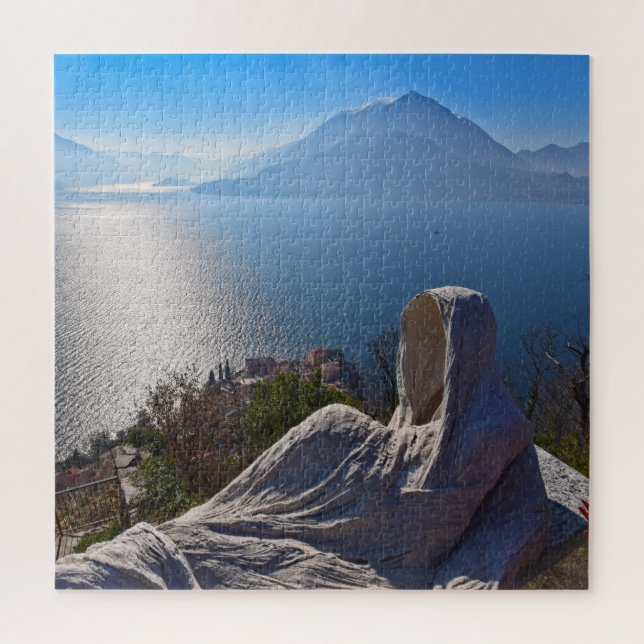 Puzzle Lac de Côme - Vezio Ghosts - Italie - 20x20 - 676  (Vertical)