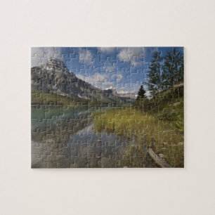 Puzzle Lac de la sauvagine le long de l'Icefields Parkway