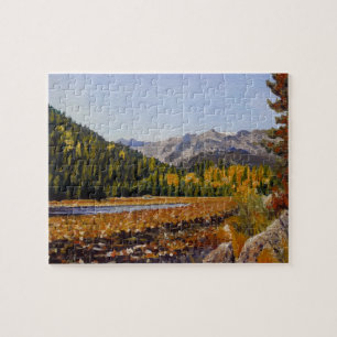 Puzzle Lac de montagne panoramique à Estes Park