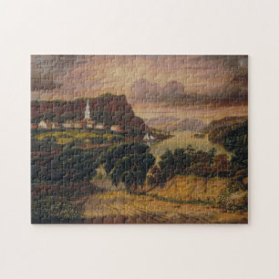 Puzzle Lac George et le village de Caldwell