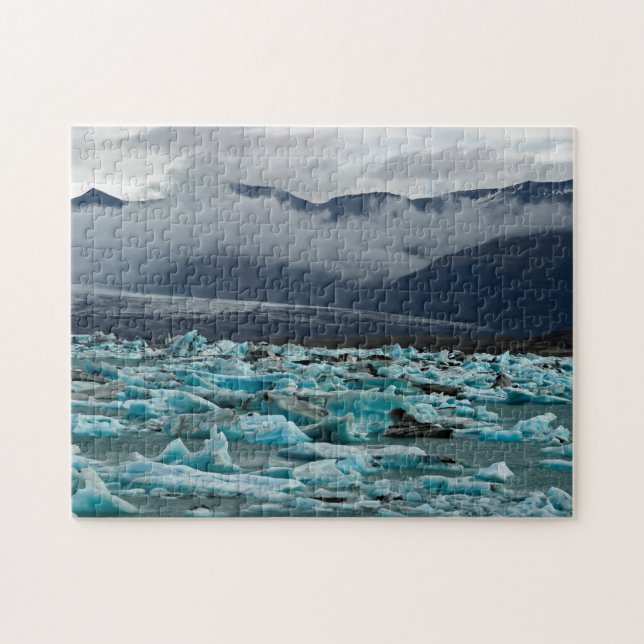 Puzzle Lac glaciaire Jokulsarlon - Islande (Horizontal)